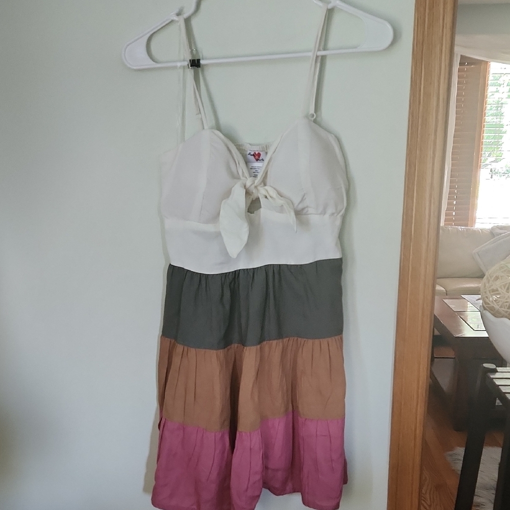 Colorblock Mini Dress